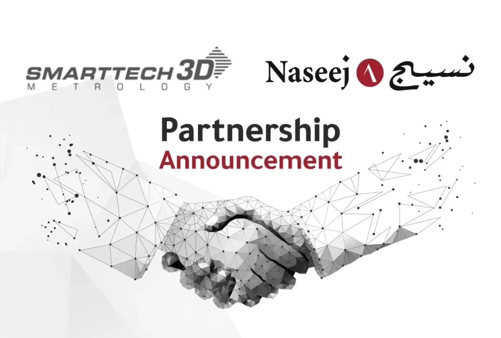 Naseej Signs a Partnership Agreement with SMARTTECH3D, a Leading Manufacturer of Optical 3D Scanners